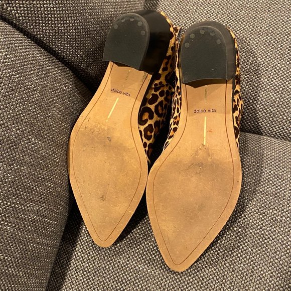 Dolce Vita Animal Print Sonni Booties 8 - Picture 3 of 4